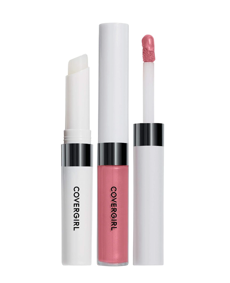CoverGirl Outlast All-Day Lipcolor with Topcoat - Tickled Pink 554